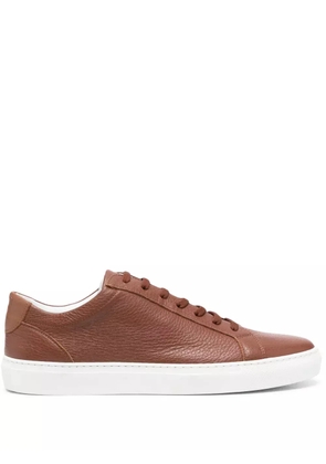 Corneliani Boston low-top sneakers - Brown