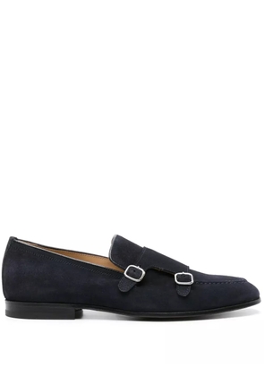 Scarosso Ernesto suede monk shoes - Blue