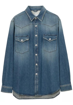 Burberry long-sleeve denim shirt - Blue