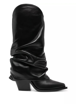 Le Silla Andy 100mm cowboy boots - Black