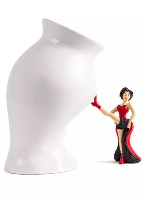 Seletti Circus porcelain vase (28.5cm) - Neutrals