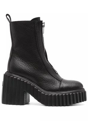 AGL Tiggy 115mm leather ankle boots - Black