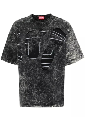 Diesel T-Boxt Peeloval cotton T-shirt - Black