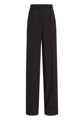 Dolce & Gabbana wide-leg tailored trousers - Black