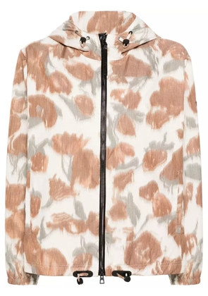 Moncler Cardabelle hooded jacket - Neutrals