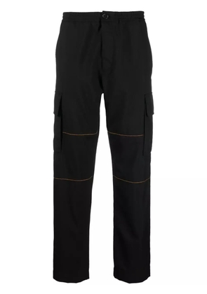Marni straight-leg virgin-wool trousers - Black