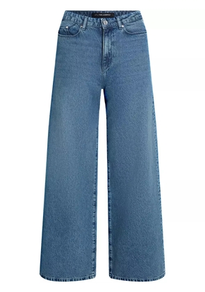 Karl Lagerfeld mid-rise wide-leg jeans - Blue