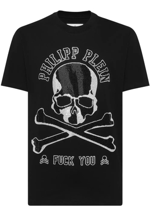 Philipp Plein skull-print cotton T-shirt - Black