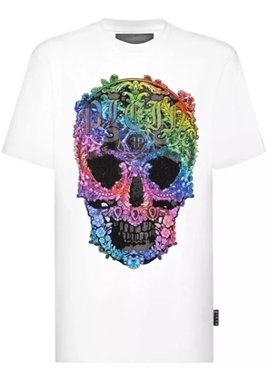 Philipp Plein SS Baroque Skull T-shirt - White