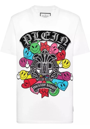 Philipp Plein logo-print T-shirt - White