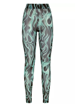 Philipp Plein Flame leggings - Black