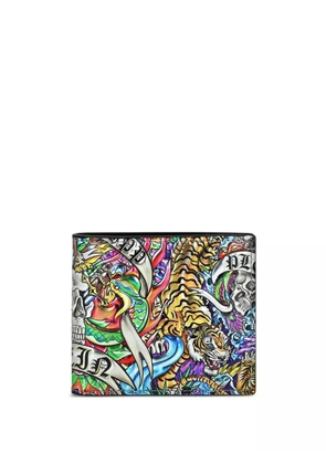 Philipp Plein French Tattoo bi-fold wallet - Yellow