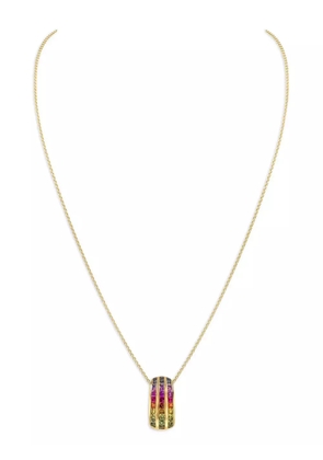 Pragnell 18kt yellow gold Manhattan sapphire necklace