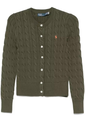 Polo Ralph Lauren Polo Pony-embroidered cardigan - Green
