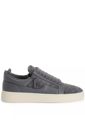 Giuseppe Zanotti GZ94 double-zip low-top sneakers - Grey