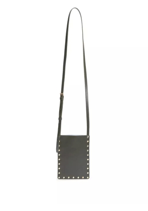Fabiana Filippi stud-embellished crossbody bag - Green