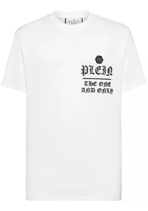 Philipp Plein graphic-print cotton T-shirt - White