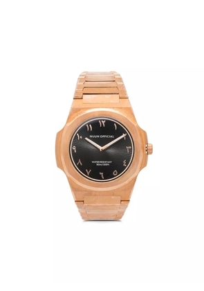 NUUN OFFICIAL Montre Slim 38mm - Black