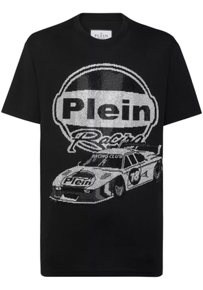 Philipp Plein Strass Cars Racing T-shirt - Black