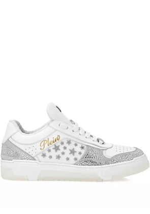 Philipp Plein stud-embellished sneakers - White