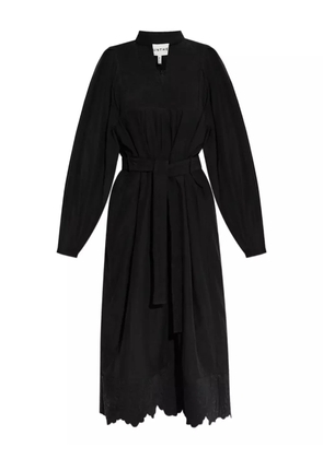 MUNTHE Fonxo belted dress - Black