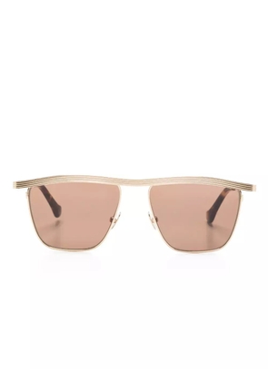 Nanushka square-frame sunglasses - Gold