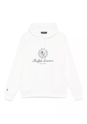 Polo Ralph Lauren logo-print hoodie - White