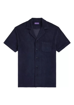 Ralph Lauren Purple Label terry-cloth shirt - Blue