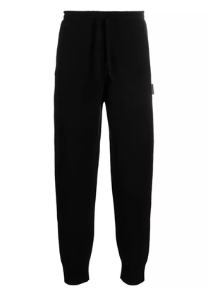 SANDRO drawstring fine-knit track pants - Black