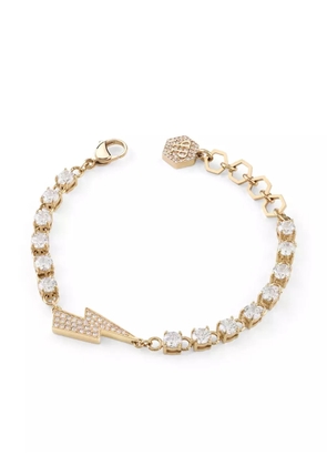 Philipp Plein lightning-bolt-pendant bracelet - Gold