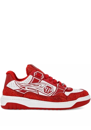 Philipp Plein Moon Walker low-top sneakers - Red