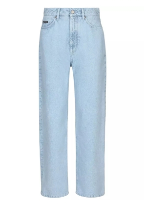 Dolce & Gabbana high-waisted slim-legged jeans - Blue