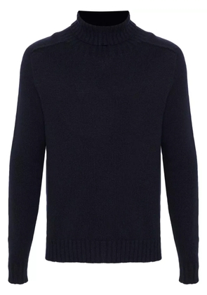 BOMPARD hammer-sleeve round-neck sweater - Blue