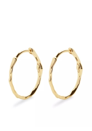 Monica Vinader 14kt yellow gold Small Siren Muse earrings