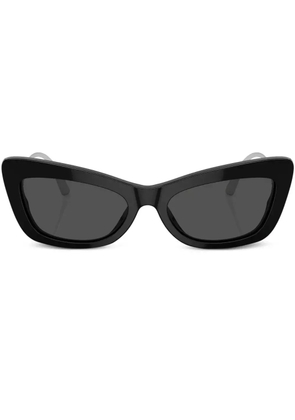 Dolce & Gabbana Eyewear Crystal cat-eye sunglasses - Silver
