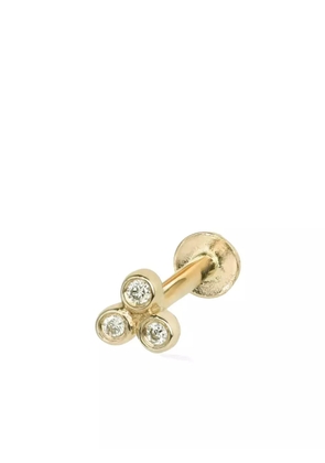 Lark & Berry 14kt yellow gold Trio diamond earring