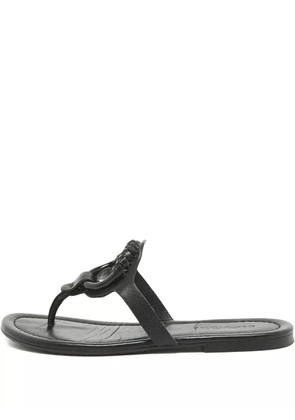 See By Chloé Vintage leather flat sandals - Black
