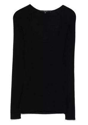 Gucci Pre-Owned 2010s fine-ribbed top - Black