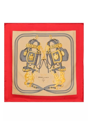 Hermès Pre-Owned Brides de Gala scarf - Red