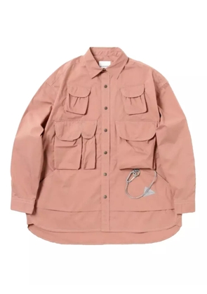 and Wander cotton-blend shirt - Pink