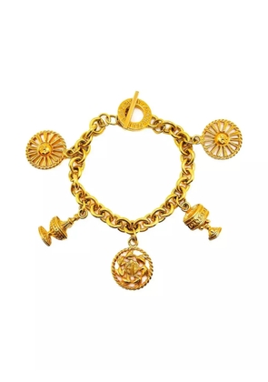 Jennifer Gibson Jewellery 1980s Guy Laroche charm bracelet - Gold