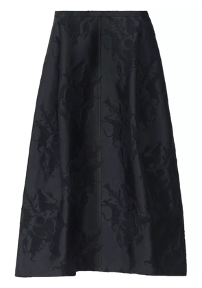 Fabiana Filippi jacquard midi skirt - Black