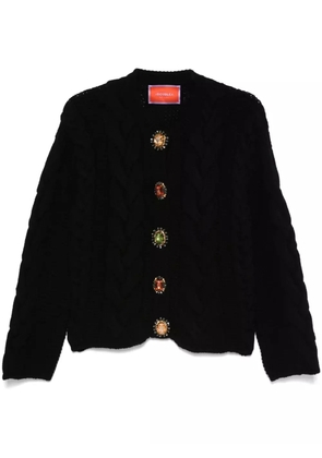 La DoubleJ Portrait cardigan - Black