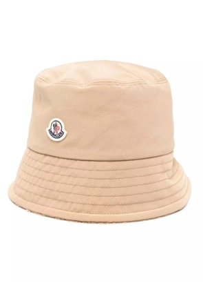 Moncler reversible bucket hat - Brown