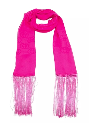 Gucci Pre-Owned sillk scarf - Pink