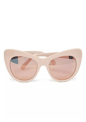 Stella McCartney Pre-Owned cat-eye chain sunglasses - Pink