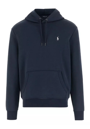 Polo Ralph Lauren logo-embroidered drawstring hoodie - Blue