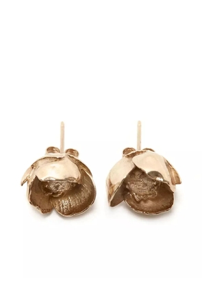 Victoria Beckham Camellia stud earrings - Gold