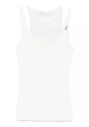 Patrizia Pepe layered-effect top - White