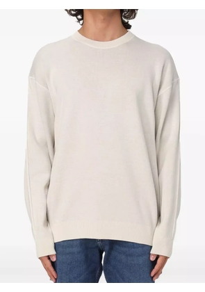 BOSS crew-neck sweater - Neutrals